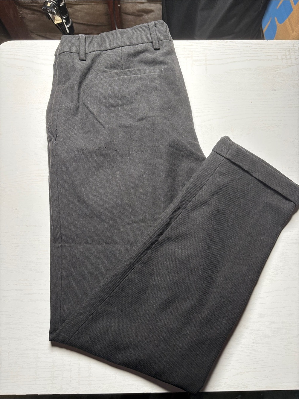 Zara Men’s Black Dress Pants - Sleek Tailored Style